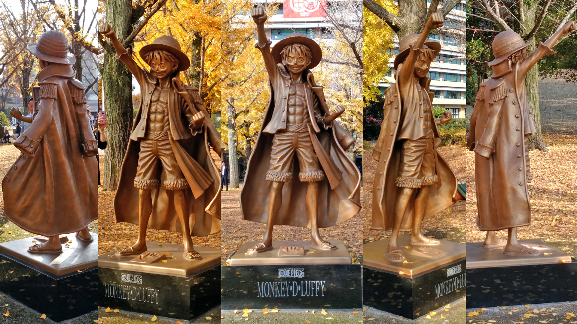 One Piece 熊本県庁にあのワンピースのルフィの銅像が建ったと聞いたのでさっそく行ってきた件 Beautiful World