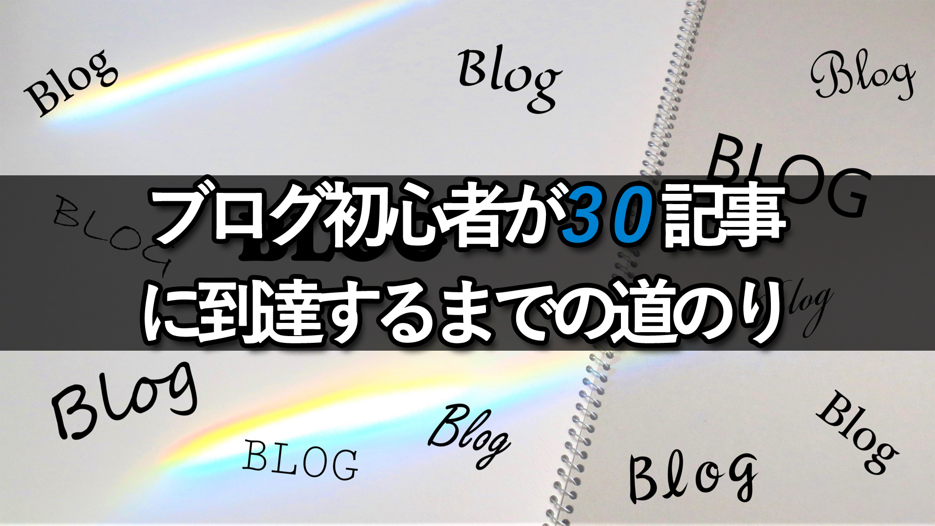 ブログ30記事