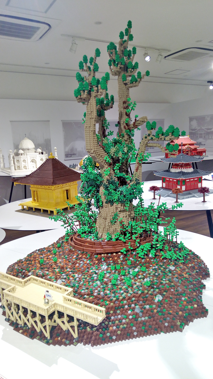 【サクラマチクマモト×パルコ】『PIECE of PEACE』レゴブロックで作った世界遺産展