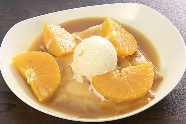 【DAIGOも台所】オレンジのクレープシュゼットのレシピ｜簡単アウトドアデザート