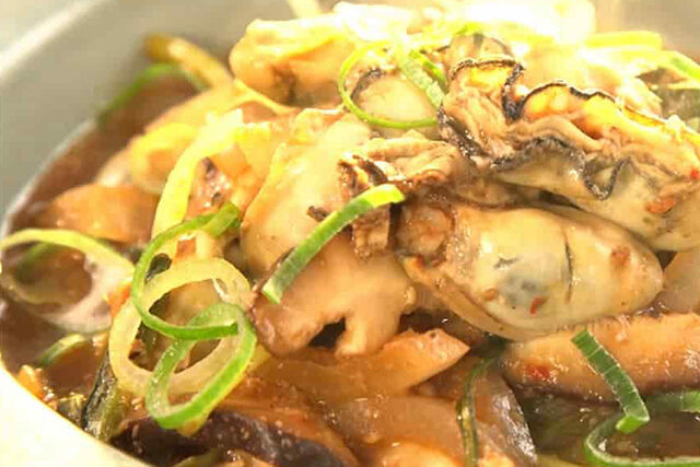 【土曜は何する】牡蠣と春菊のオイスター炒めのレシピ(電子レンジ)Atsushiのレンチンべじたんおかず料理
