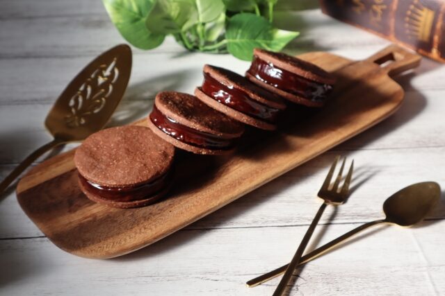 【きょうの料理】ココアクッキーチョコサンドのレシピ 若山曜子さんバレンタインスイーツ