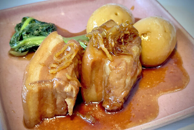 【ヒルナンデス】梅香る豚の角煮さっぱり薬味のせレシピ(電子レンジ)もあいかすみ時短料理
