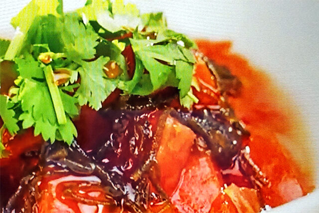 【沸騰ワード10】ホタテとトマトのもずくあえの作り方 志麻さん前菜レシピ(7月21日)
