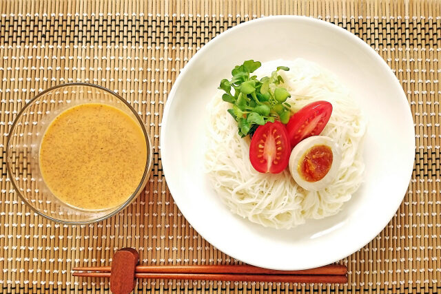 【きょうの料理】和田明日香『ごまミルクつけ麺』そうめんアレンジレシピ