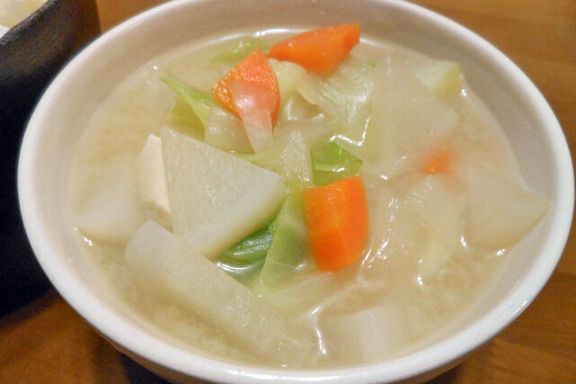 【DAIGOも台所】山本ゆり『大根と豚バラのこくうまみそスープ』レシピ