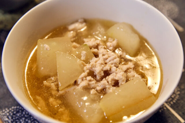 【DAIGOも台所】冬瓜とツナのうま煮のレシピ(ツナ缶)旬の夏野菜料理