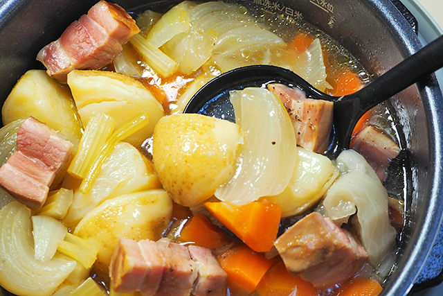 【DAIGOも台所】ベーコンと冬野菜のポトフのレシピ