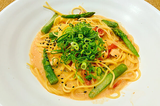 【DAIGOも台所】桜えびとアスパラのスパゲッティのレシピ 簡単パスタ料理