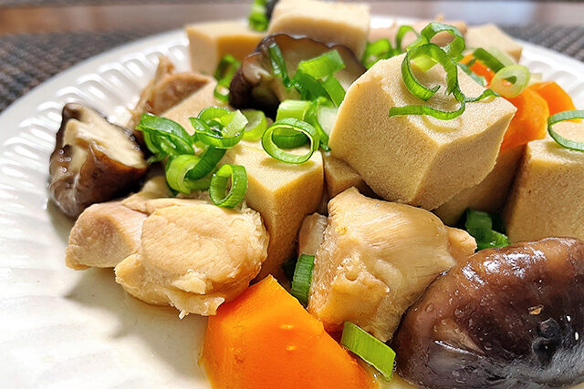 【DAIGOも台所】手羽と高野豆腐の醤油煮込みのレシピ 高タンパク質料理