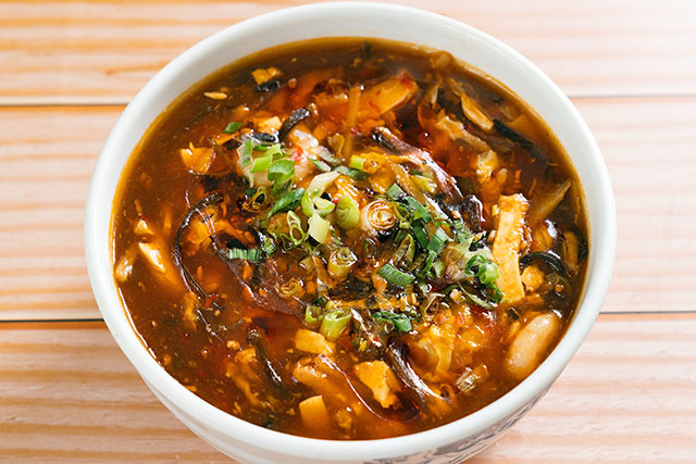 【きょうの料理】サンラータンのレシピ(ささ身スープ)山本麗子さんの秋中華