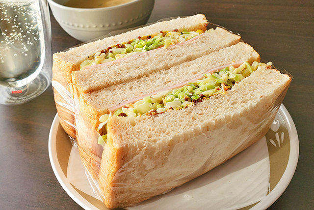【DAIGOも台所】コールスローのサンドイッチのレシピ