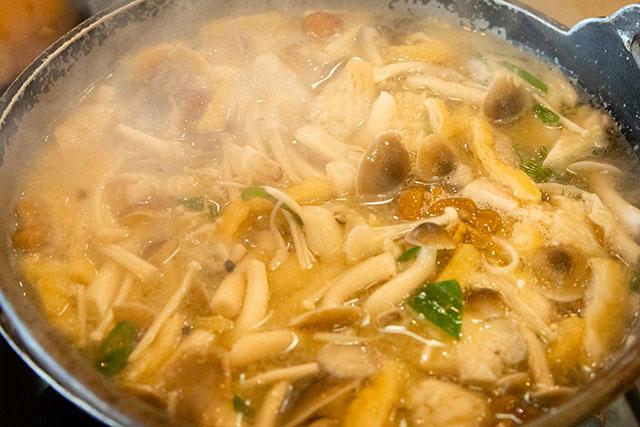 【DAIGOも台所】きのこのうどん鍋のレシピ コチュジャンで温まるピリ辛味