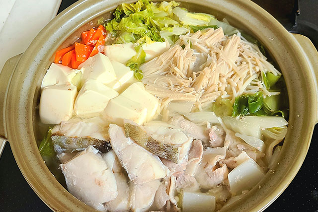 【土曜は何する】たらの中華風あんかけ鍋のレシピ(モランボン鍋スープ)安井レイコおすすめトレンド鍋つゆ