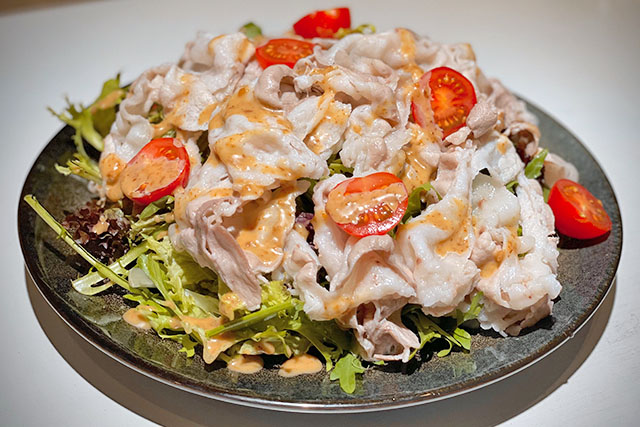 【きょうの料理】豚しゃぶの納豆サラダのレシピ 真飛聖さん直伝