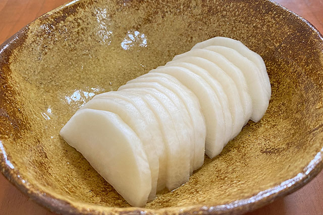 【きょうの料理】大根のあっさりからし漬けのレシピ 大原千鶴さんの大根使い切り料理