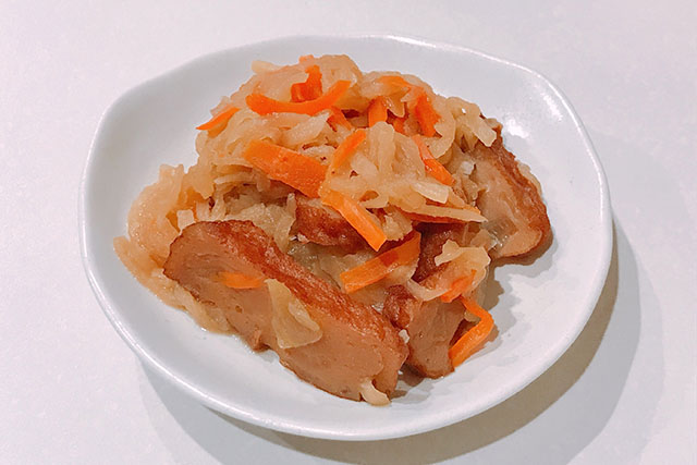 【きょうの料理】大根の炒めナムルのレシピ 大原千鶴さんの大根使い切り料理