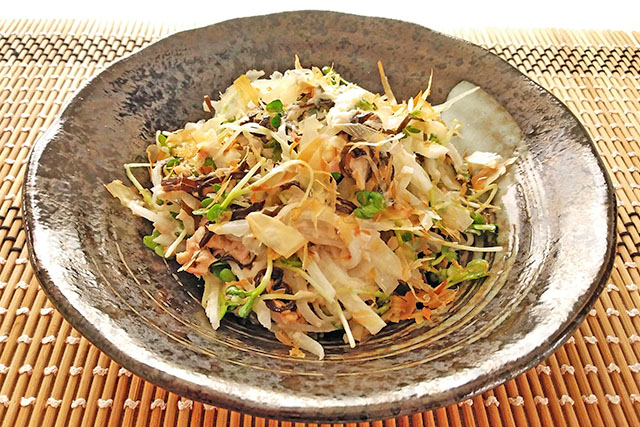 【きょうの料理】切り干しのハリハリサラダのレシピ 堀江ひろ子さんの乾物料理