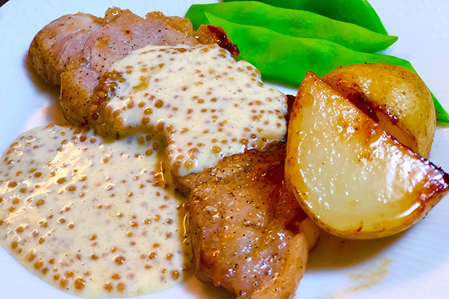 【きょうの料理】マスタードポークソテーのレシピ 脇雅世さんの豚肉料理