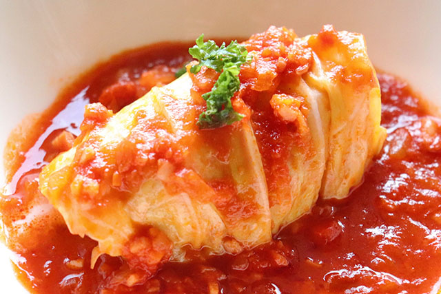 【DAIGOも台所】ロールキャベツのレシピ(トマトソース)美味しい巻き料理