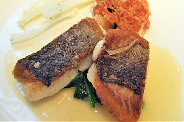 【きょうの料理】鯛とほうれん草のマスタードソースのレシピ フレンチ上柿元勝シェフ直伝