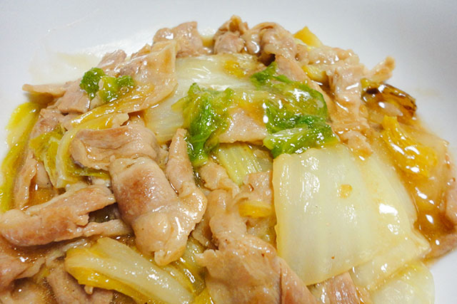 【DAIGOも台所】豚と白菜の味噌バターのレシピ 山本ゆりさんの簡単料理