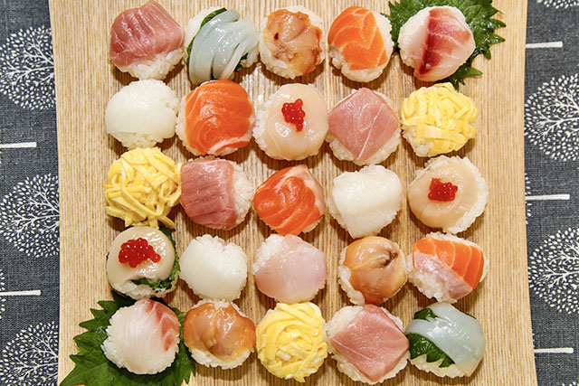 【きょうの料理】手まり寿司のレシピ 谷原章介さんのハレの日ごはん