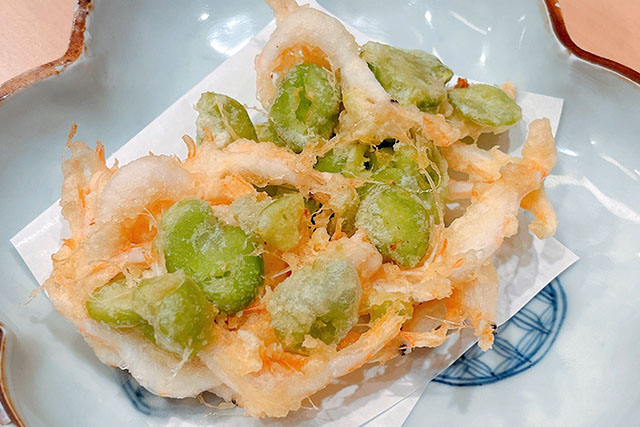 【きょうの料理】そら豆と白魚のから揚げ木の芽のせのレシピ 大原千鶴さんの春食材料理