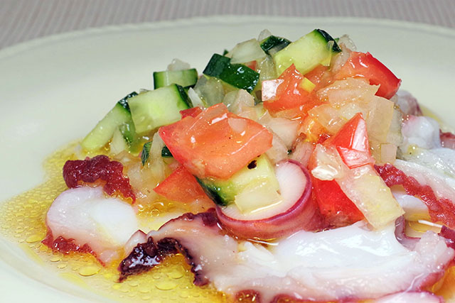 【きょうの料理】たこトマのレシピ(お刺身)大原千鶴さんのトマト料理